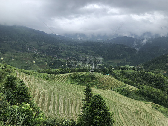 桂林龙脊梯田图片