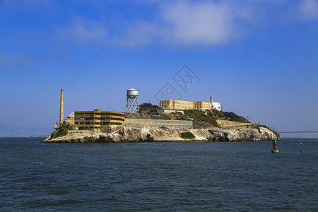 美国旧金山恶魔岛背景图片
