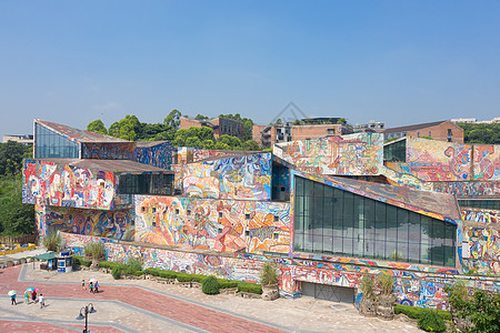 重庆四川美院涂鸦墙博物馆图片