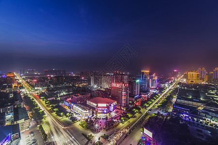 贵港港北区夜景背景图片