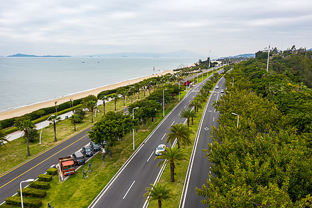 厦门环岛厦门会展环岛公路背景