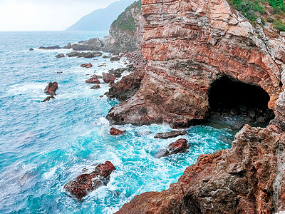 山水墨深圳杨梅坑风光背景