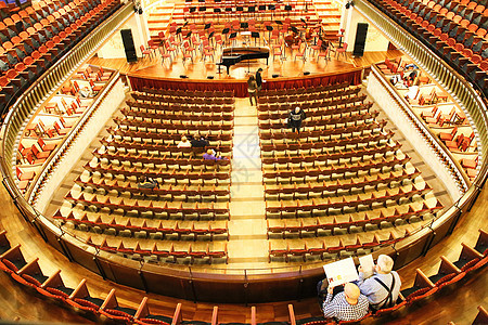 西班牙巴塞罗那音乐厅观众席图片