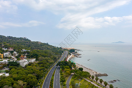 厦门环岛厦门曾山环岛公路背景