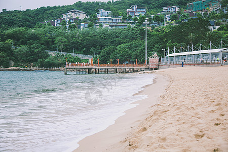 深圳海滨深圳大梅沙海滨公园背景