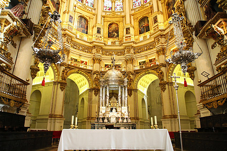 格拉纳达大教堂祭台图片