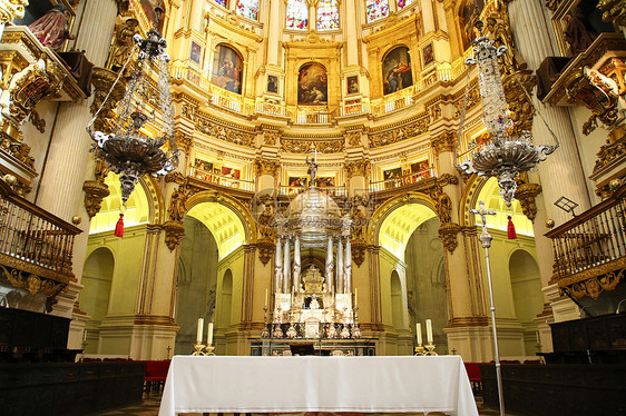 格拉纳达大教堂祭台图片