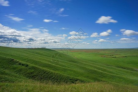 内蒙古风景内蒙希拉穆仁草原风光背景