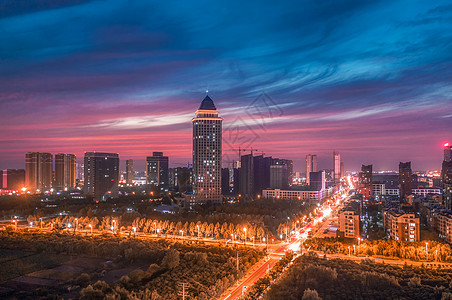 盐城城市夜景风光图片