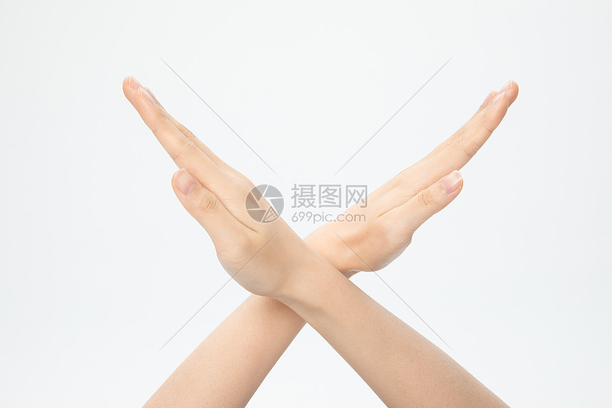 禁止手语手势