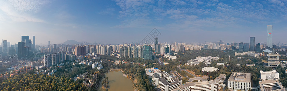 深圳南山区城市全景长片图片