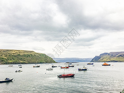 英国苏格兰天空岛风景高清图片