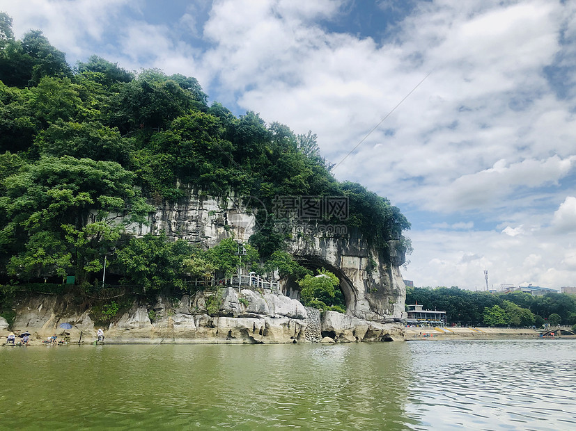 象鼻山图片