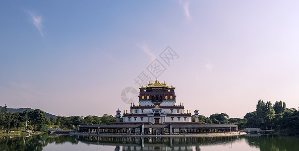 无锡灵山圣镜景区建筑背景