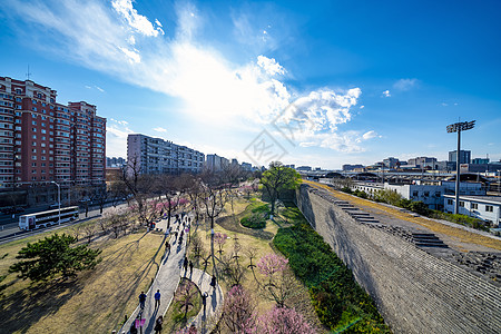 北京明城墙遗址图片