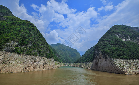 湖北省宜昌5A级景区神农溪背景图片