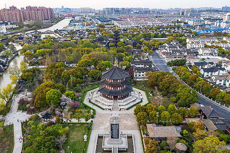 苏州寒山寺寺庙姑苏高清图片