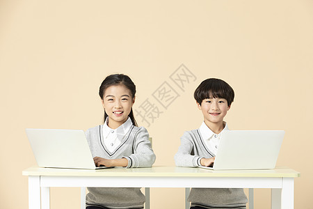 学习家园青少年开学上学笔记本电脑学习背景