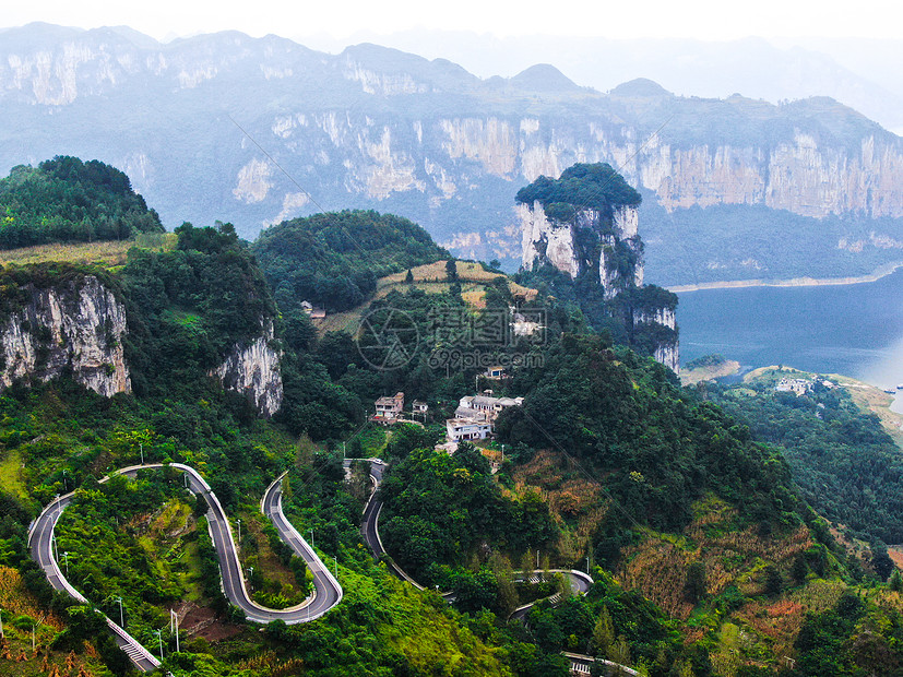 贵州乌江源百里画廊风景区
