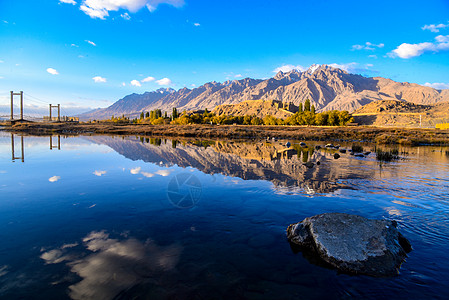 拜县景点新疆帕米尔高原背景