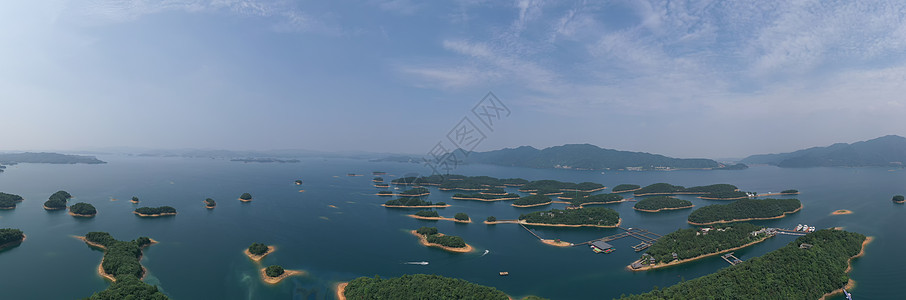 手写中国千岛湖江西九江庐山西海全景长片背景