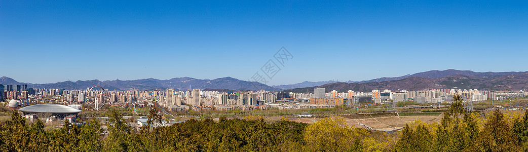 北京西山全景背景