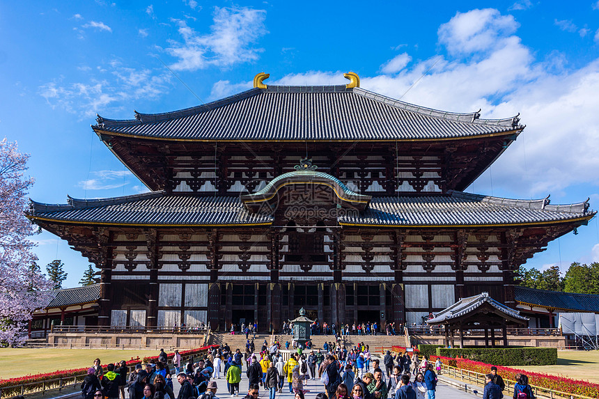日本奈良东大寺大殿