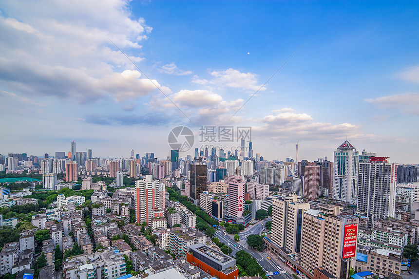 广州市越秀区繁华城市图片