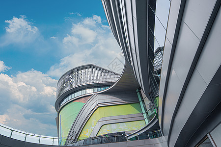 上海北外滩国际客运中心现代建筑图片