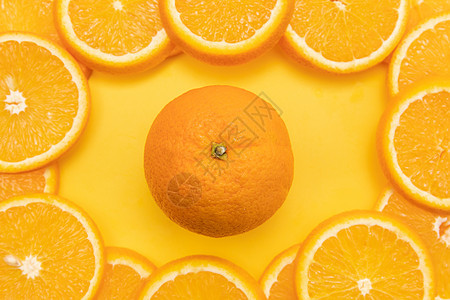 创意水果橙子图片