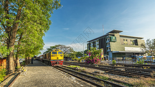 泰国火车铁路铁轨交通运输图片