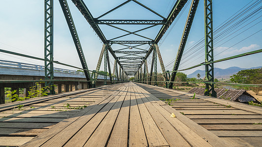 泰国拜县地标二战桥旅游景点图片