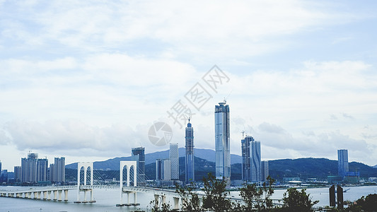 海港大桥澳门大桥背景