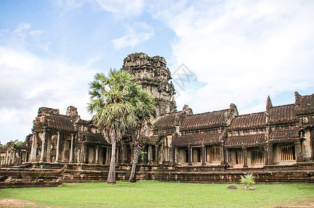 柬埔寨的吴哥窟建筑图片