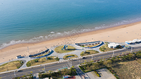 青岛海滨海边风景图片