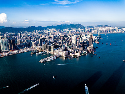 中国香港中心高楼大厦图片