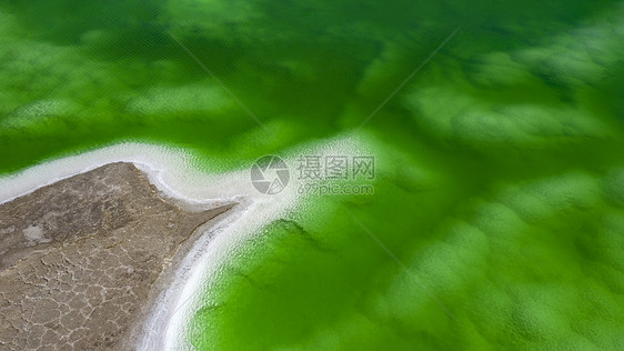 青海海西网红景区翡翠湖风景壁纸图片