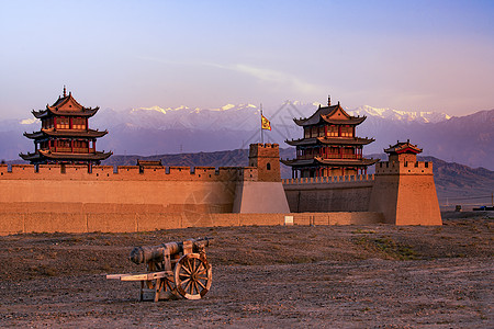 嘉峪关景区嘉峪关背景