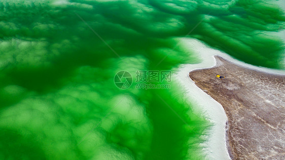 青海海西网红景区翡翠湖图片