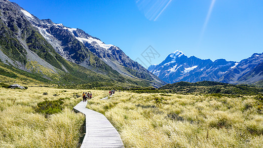 新西兰库克山徒步道图片