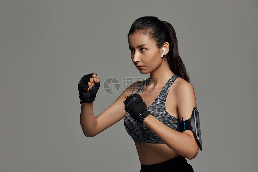 女拳击运动员