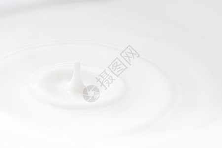 飞溅的牛奶水花涟漪背景图片