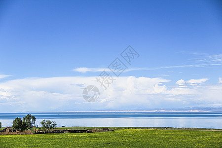 青海湖电脑壁纸背景图片