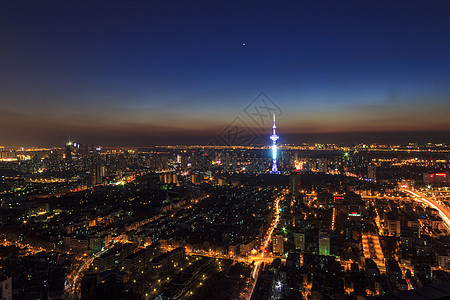 南京夜景南京市鼓楼区高清图片