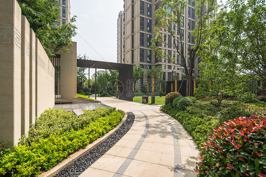 高端小区绿化景观环境