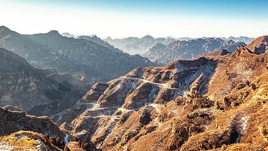 南太行北京西山太行山脉背景