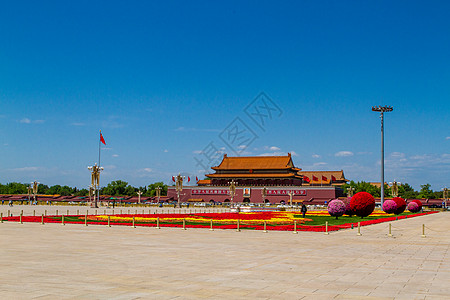 北京天安门广场背景图片