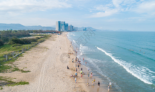 惠州风光惠州双月湾海景背景