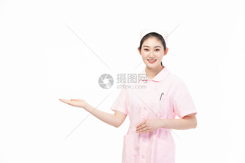 女性护士服务形象图片