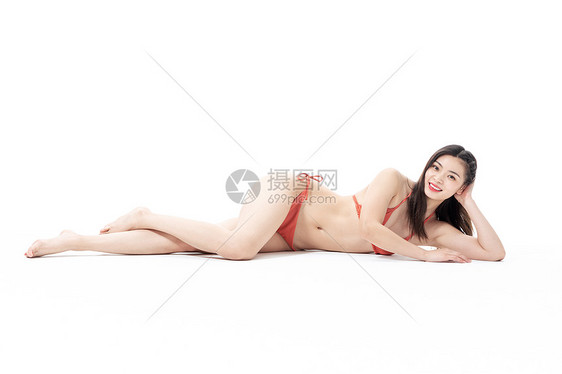 夏日泳装美女图片